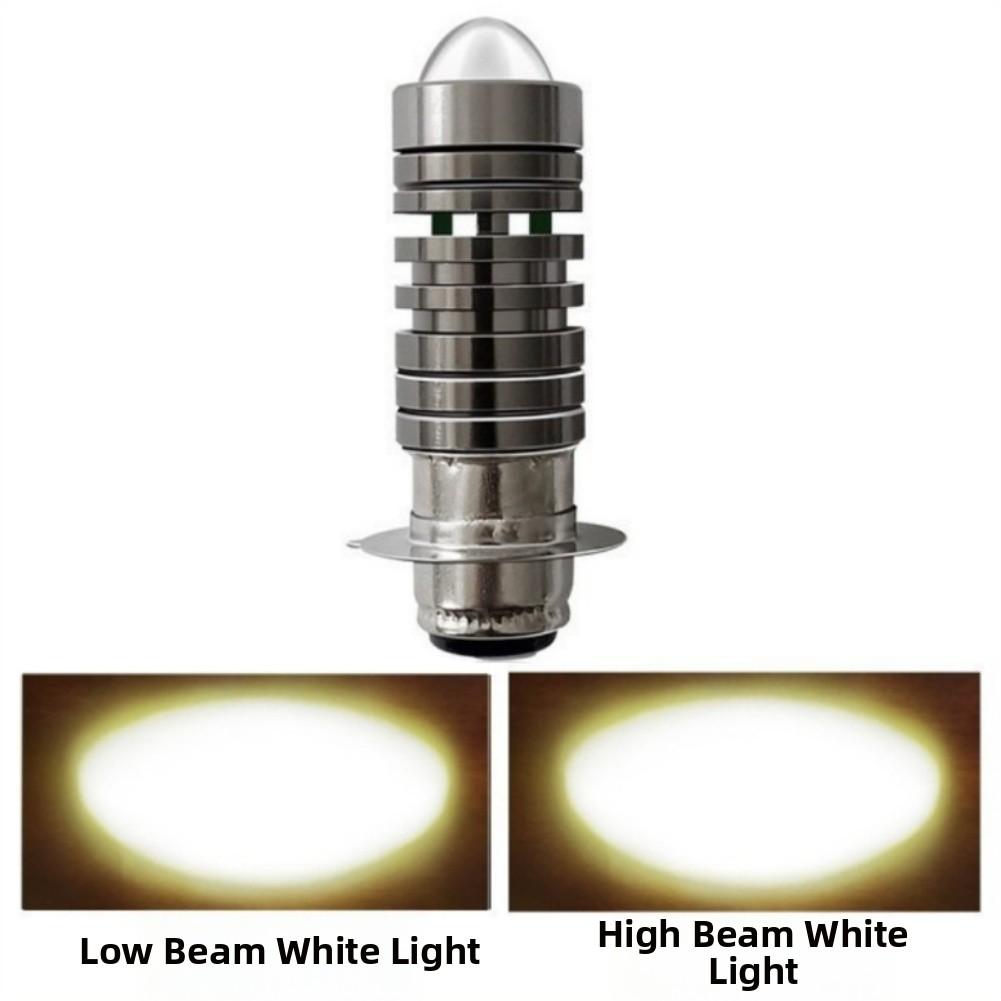 Aluminum Alloy Housing Motorcycle LED Light Motorcycle Headlight P15D A