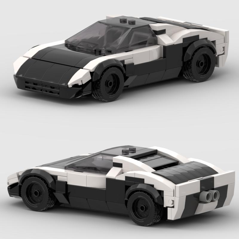 City Speed Champion Sports Car Building Blocks Technique Car Carro Rennau Voiture Vehicle MOC Educational Construction Toys