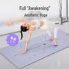 Professionelle Anti-Rutsch Yoga-Matte aus Naturkautschuk, 80 cm breit