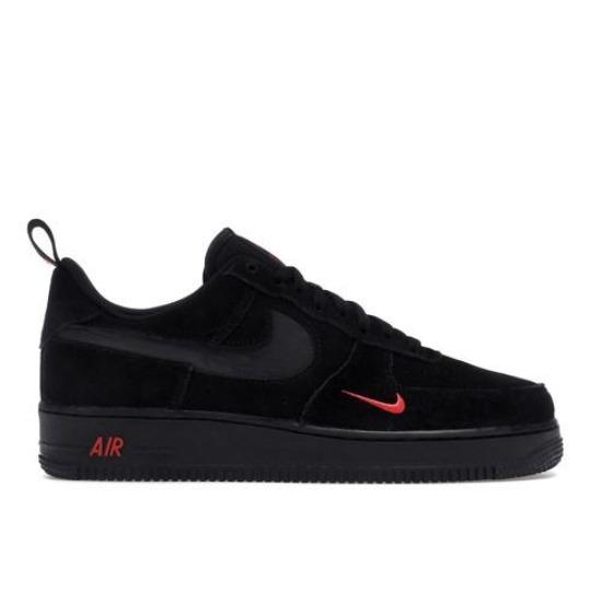

Nike Air Force 1 07 LV8 Low Світловідбиваючий Swoosh - Чорний Малиновий - DZ4514-001 EU 42.5