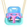 Children's Outdoor/Indoor Hanging Swing Chair with Rope and Single Bar