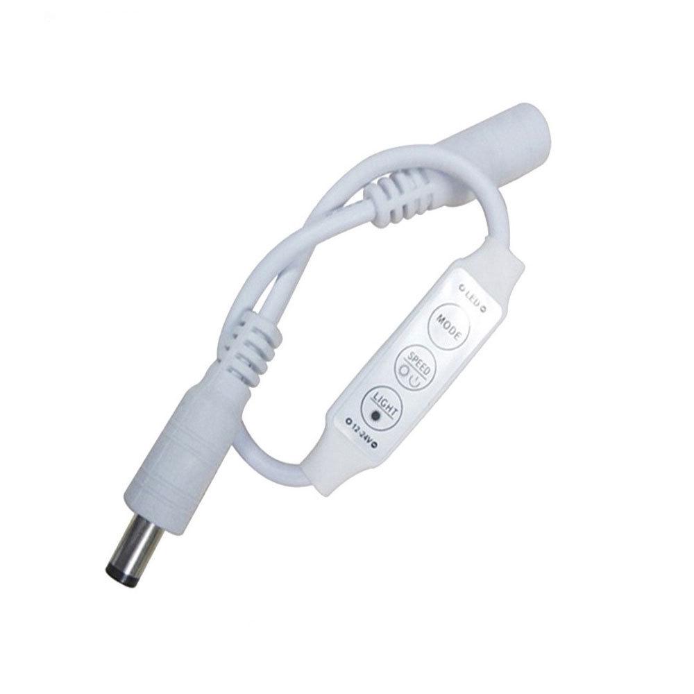 Wireless 11-Key RF LED Dimmer Controller for Monochrome Strip Lights