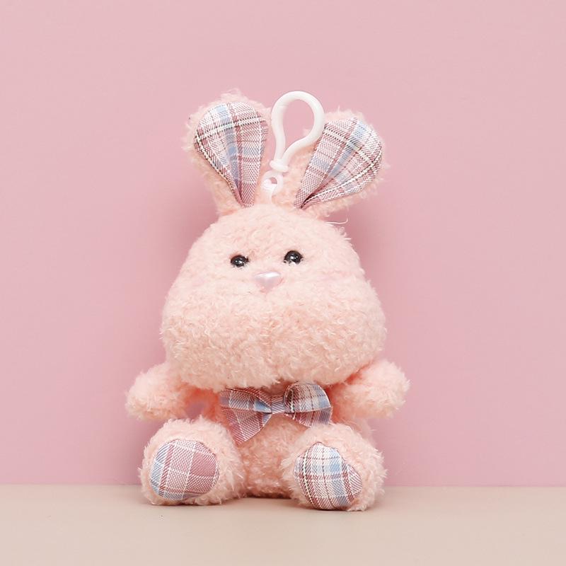 Plush Teddy Bear Keychain Pendant - Wedding Toss or Claw Machine Doll Gift
