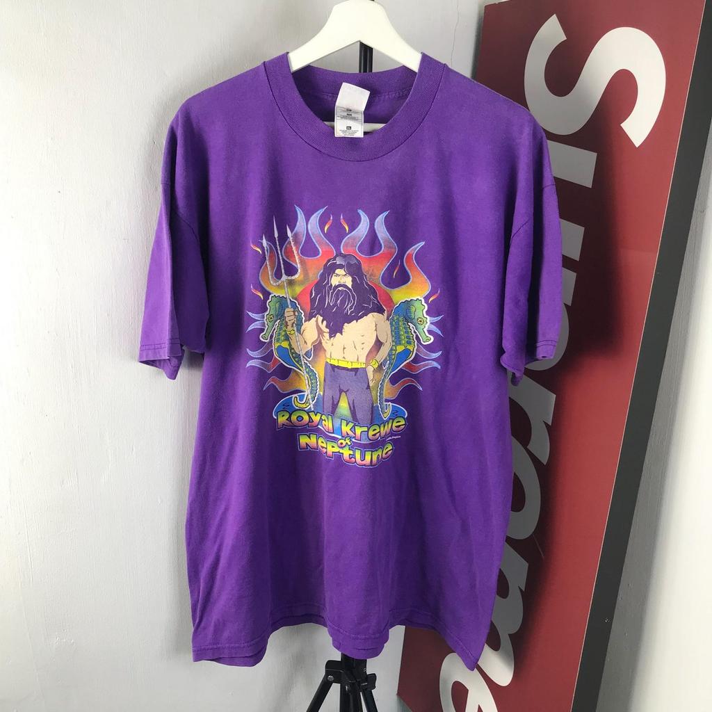 Vintage 90s Krewe of Neptune Carnival Movie Tee - Size XL