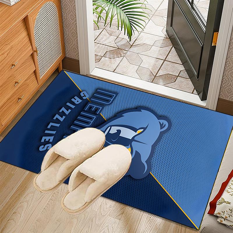 Grizzly Marks Logo Design Rug Office Carpet Non-Slip Mat, Chair Rug Floor Covering for Gaming, Bedroom, Living Room , Home Decor Christmas Gift