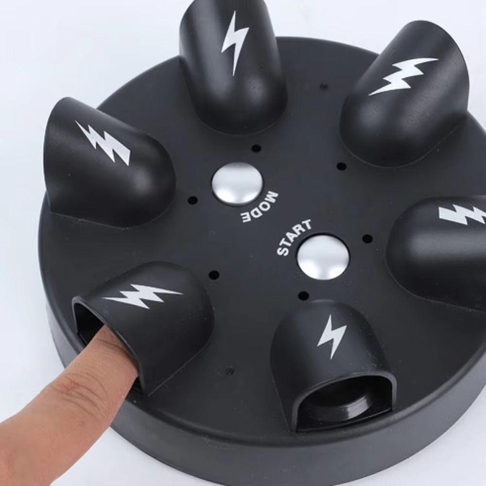 Interesting Electric Shock Finger Game Funny Electric Shocking Roulette  Micro Polygraph
