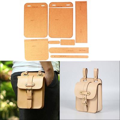 Tipar Cusut Talie Piele Kraft DIY pentru Suport Buzunar Meșteșug Artizanal DIY Dimensiune 20x13x6cm.