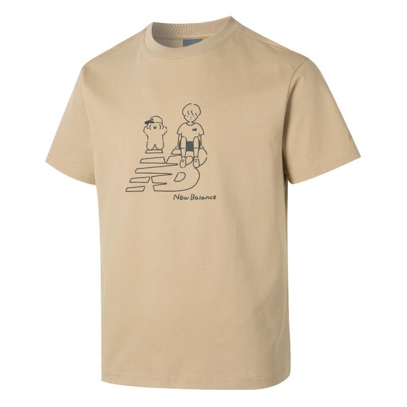 New Balance x Noritake Graphic T-Shirt Asia Sizing Beige Unisex AMT42337-INC L