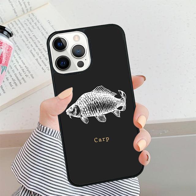 Nash Fishing Logo Phone Case For iPhone 17 Air 16 16e 15 14 plus 11 12 13 Pro max Soft Bumper Shell Cover coque