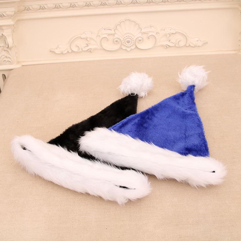 Plush Santa Hat - Adult Christmas Decoration & Gift