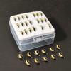 21Pcs-with Flies Box Fly Fishing Flies Artificial Wet Flies Bait for Fishing Trout/Perch Fishing Lure Artificial Nymph Bait Fishing Bait Hook Size #10