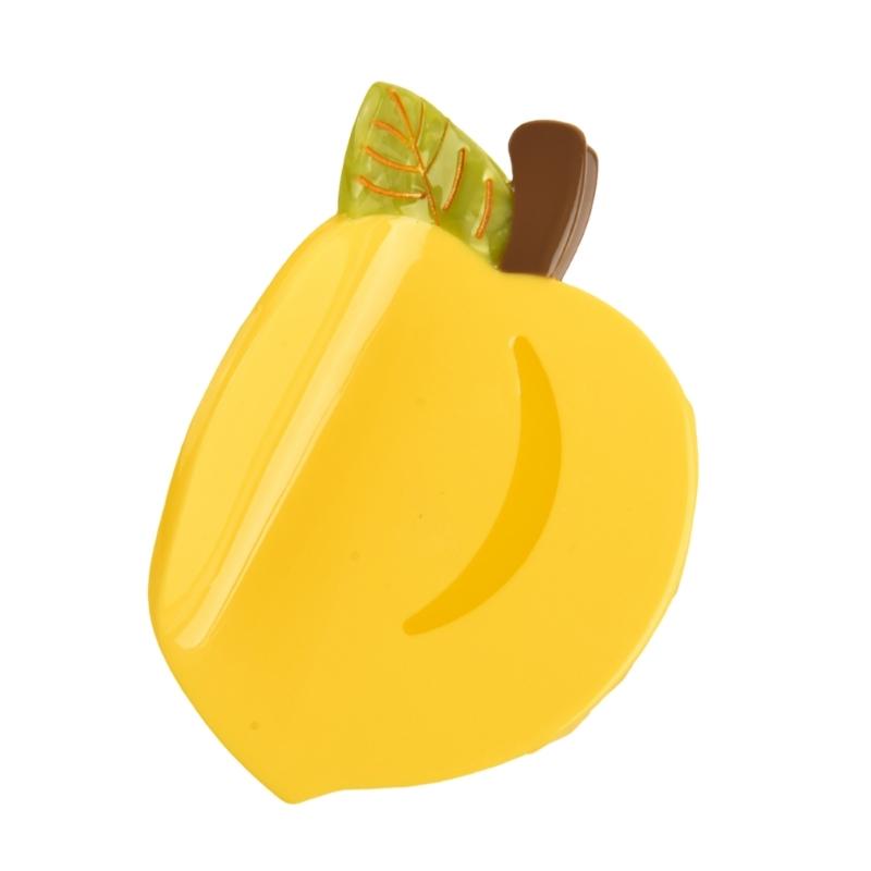 Stylish Fruit Acetate Hair Claw Clip Unique Designs Women's Hair Accessory for Daily Outings and Casual Gatherings