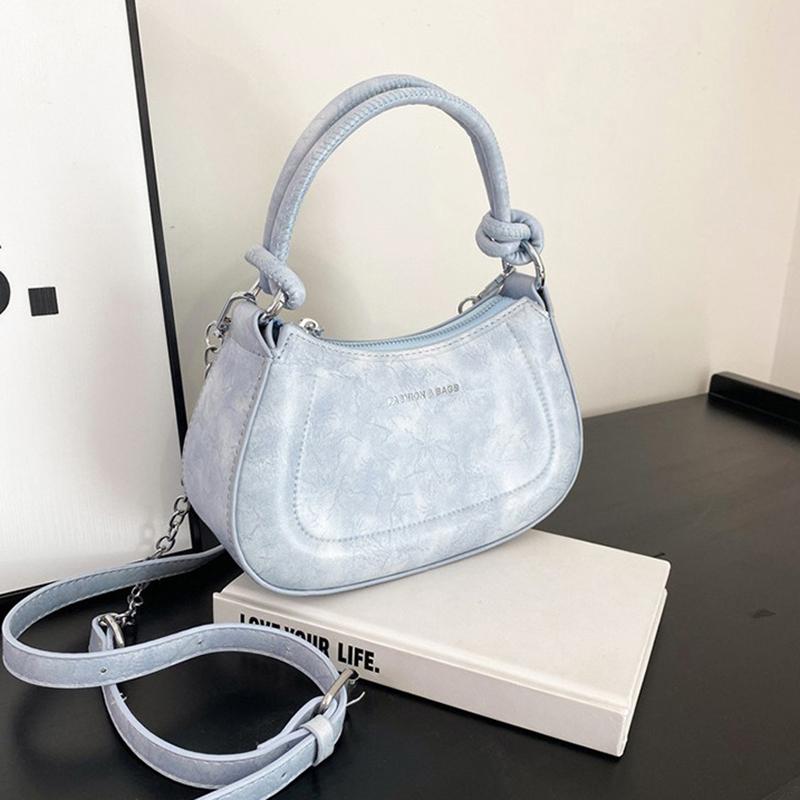 Dámská retro kabelka 2024 Spring New Fashion Řetízková taška přes rameno Gradient Crossbody