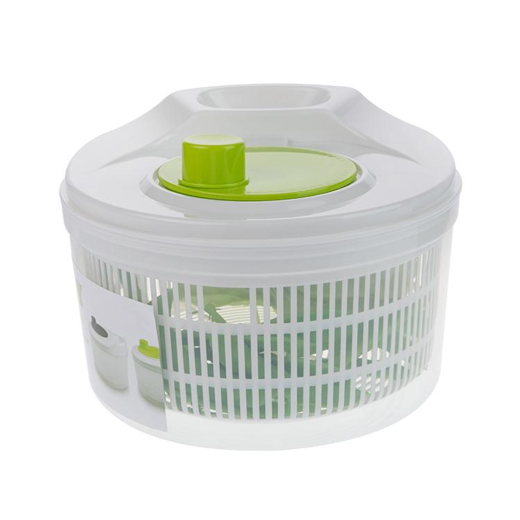 Hot Sell Manual Kitchen Salad Tools Plastic Vegetables Fruit Salad Spinner for Home Use