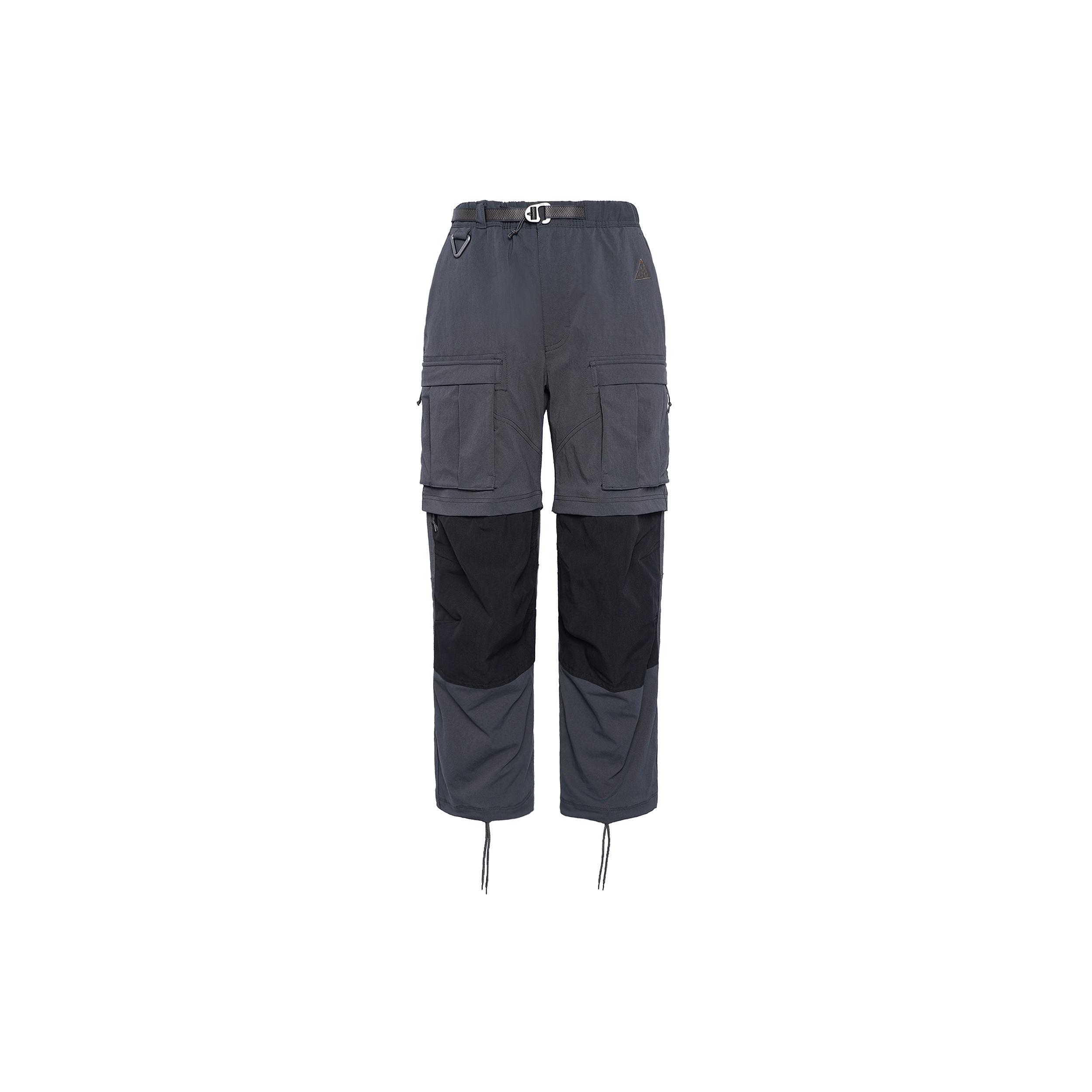 Nike ACG Smith Summit Cargo Pocket Bundle Feet Casual Long Pants Gray Men s CV0656-070 L
