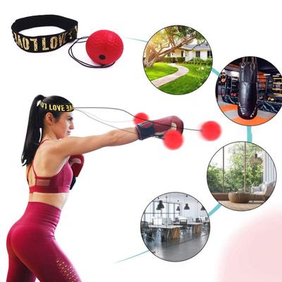 Boxen Speed ​​Ball Kopf-montiert PU Punching Ball MMA Sanda Training Hand Auge Reaktion Gym Sandsack Muay Thai Boxeo fitness Ausrüstung