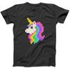 Cute Unicorn Lover Building Blocks Brick Master Builder Girl T-Shirt Sweatshirt Hoodie Tanktop for Men Women Kids Black