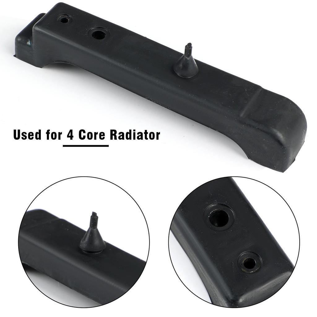 Supporto per radiatore in gomma nera per GM Buick, Chevrolet, GMC (4012-326-682S).