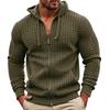Mens Hoodies Pullover Full-Zip Long Sleeve  Knit Hooded Sweatshirt Hoodie For Men Fall Casual Clothes