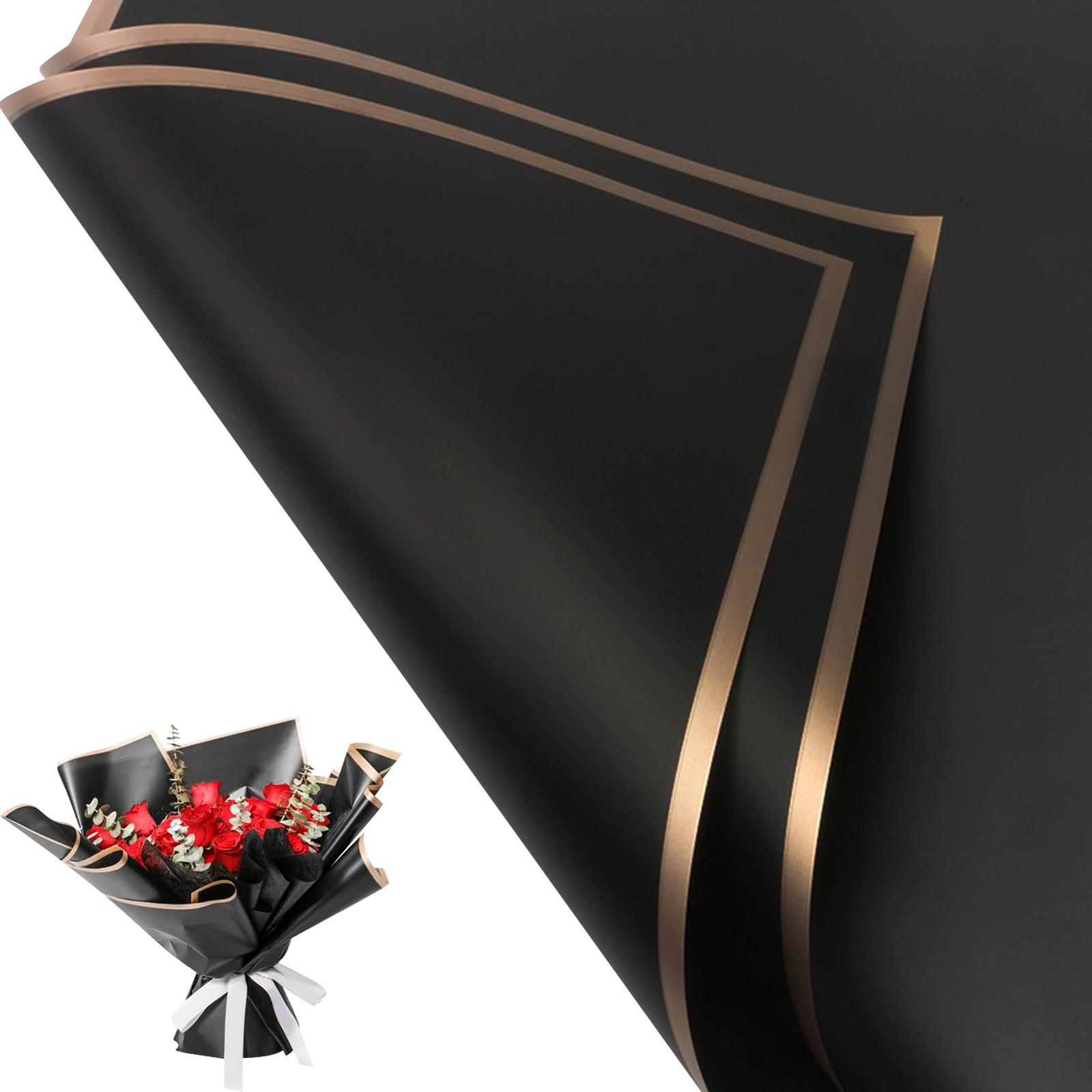 

20 листов упаковочной бумаги для цветов - водонепроницаемая упаковочная бумага для цветочных букетов, упаковка для поделок своими руками, упаковочная бумага для флористических принадлежностей для упаковки подарков One Size