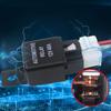 Automotive Relay 12V 4Pin Car Relay With Black Red Copper Terminal Auto Relay