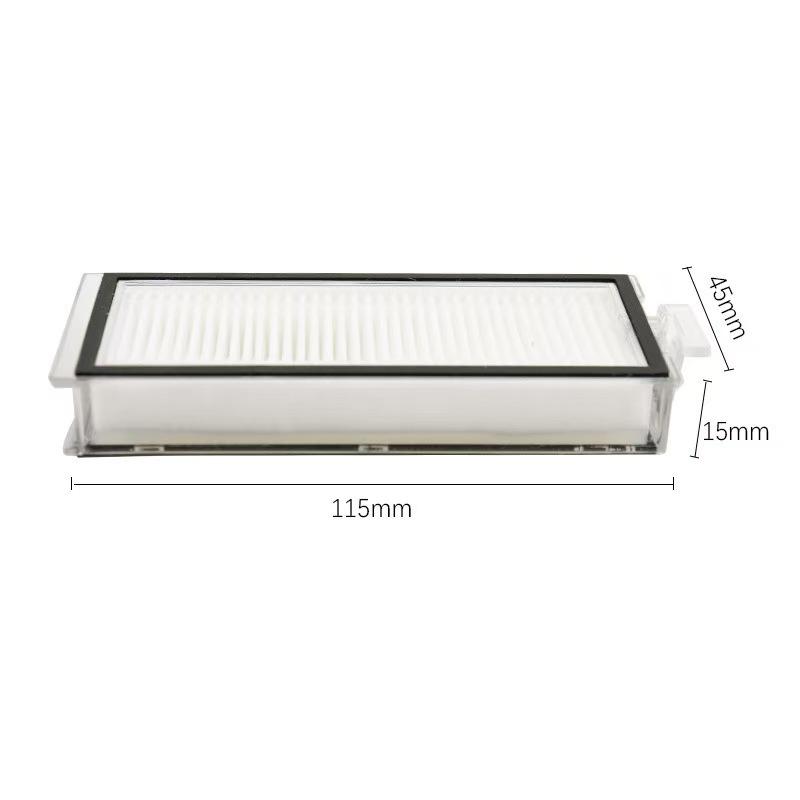 Zubehör für Steinkehrroboter: Hauptbürste, Seitenbürste, Staubbeutel, Filtersieb, Wischmopp für T8/Q7+/Q7MAX+