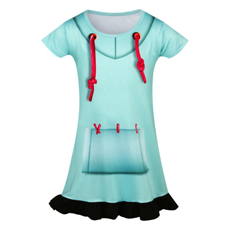 Cosplay Vanellope Children'S Performance Halloween Costume