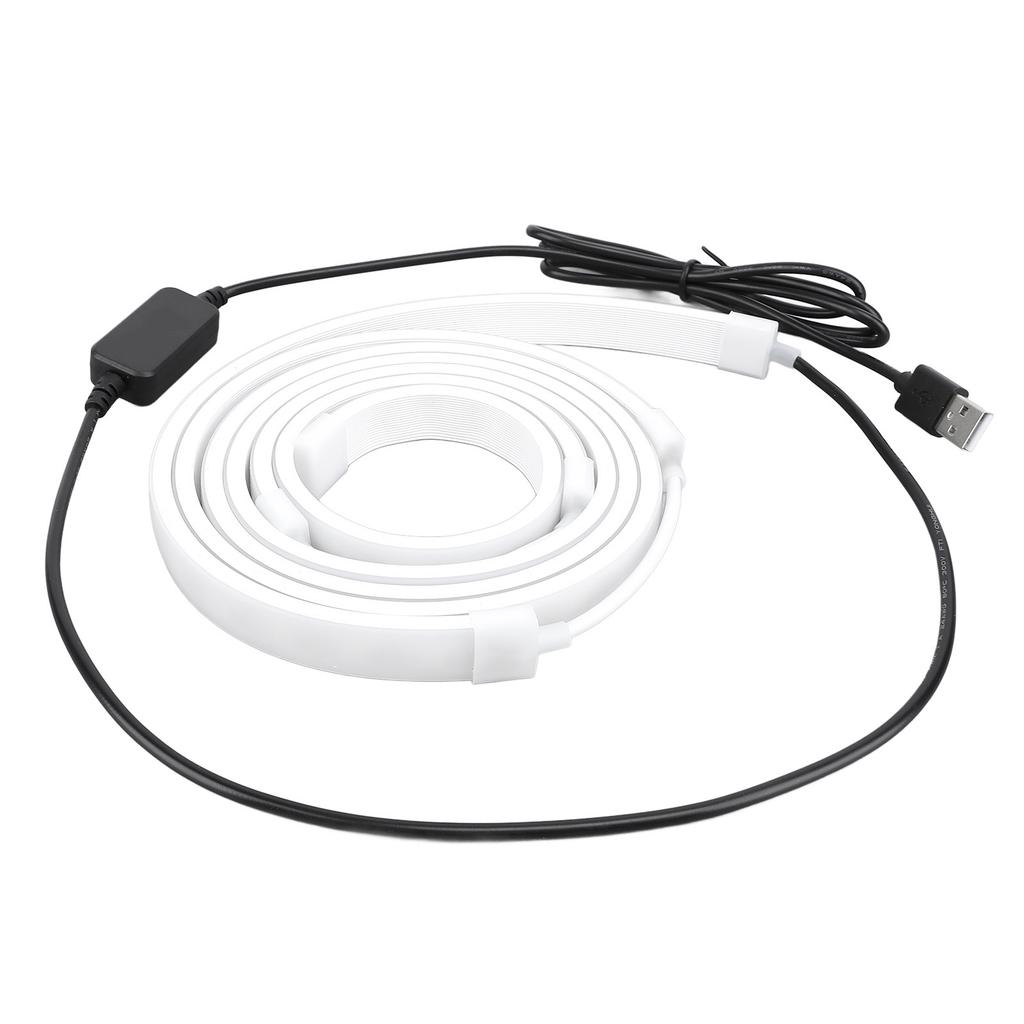 Computer Screen LED Strip Light RGB USB Computer Screen Sync Backlight for 49in Desktop Display