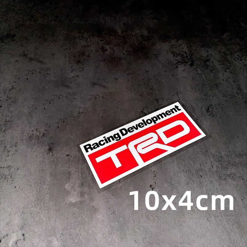 

Suitable for Toyota TRD car reflective sticker body decoration sticker waterproof sunscreen scratches shielding sticker