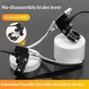 1/2Pcs E Bike Brake Levers Aluminium Alloy Left Right Hand Brake Power Failure Hand Brake Lever For Electric Bike Scoooter