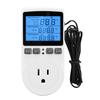 Smart Thermostat Digital Temperature Controller Socket Outlet Timer with Blue Backlight  for