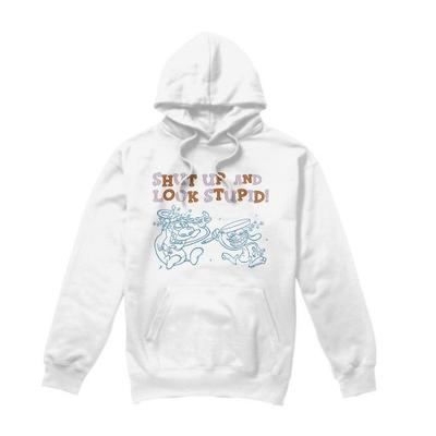 Ren & Stimpy Mens Shut Up And Look Stupid! Hoodie