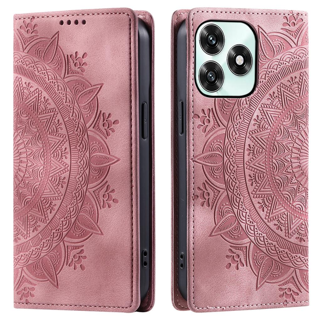 Phone Case For Honor Play10A 4G / X5c Plus 4G / X5c 4G Magnetic Closing Leather Phone Cover Pattern Imprinted