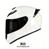 New QK111 Four-Season Full-Face Motorcycle Helmet Unisex Riding Helmet for Adults with Clear or Black Lens Available