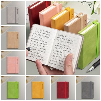 Carnet de notes de poche A7, format mini, papeterie portable