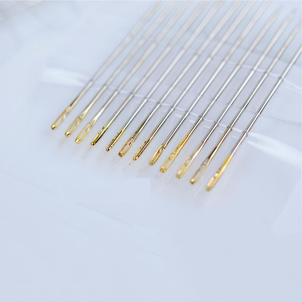 Set of Hardened Steel Sewing Needles