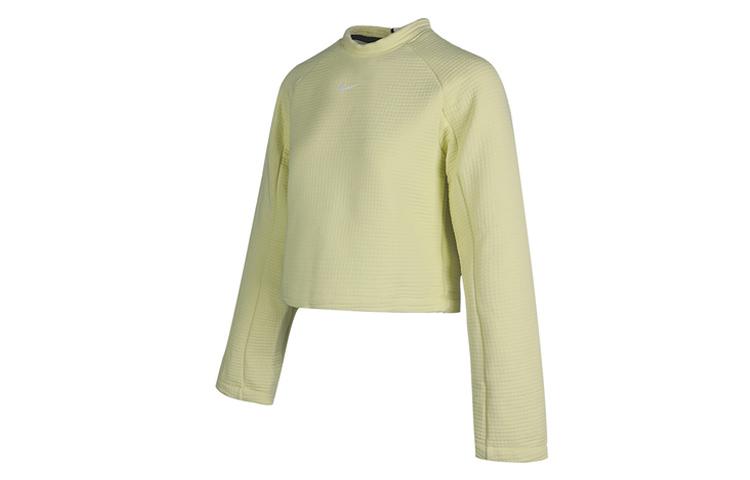 Nike Sweatshirts Women's Active Orange Cyan Crew Neck Moderate Regular CZ1860-724