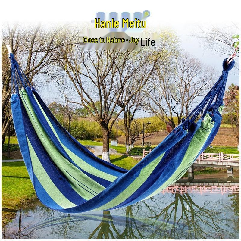 Hanle Meitu Portable Outdoor Canvas Hammock