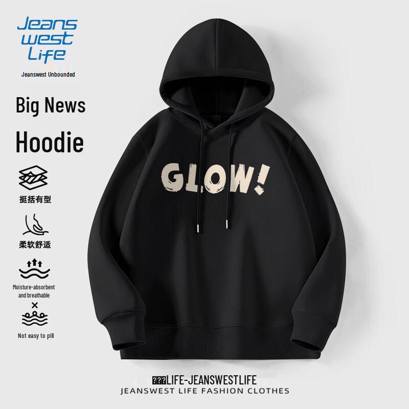 JEANSWEST LIFE Casual Pullover Hoodie