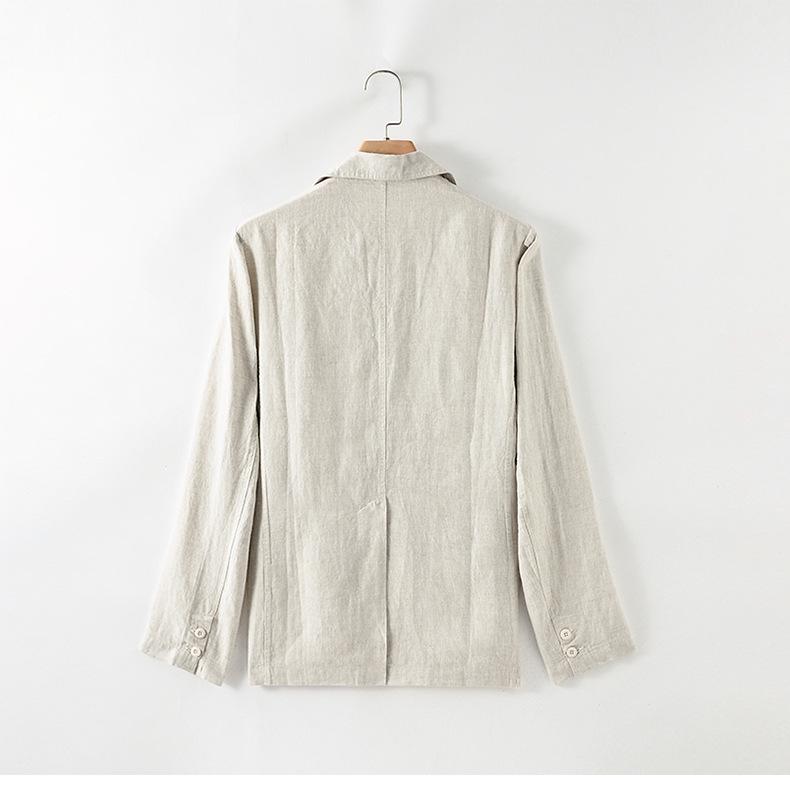 2025 Men's Slim Casual Linen Jacket E030