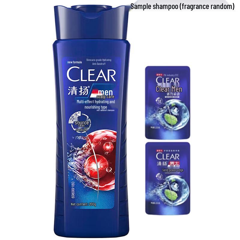 Clear Men Anti-Dandruff Hydrating Shampoo 3-Pack