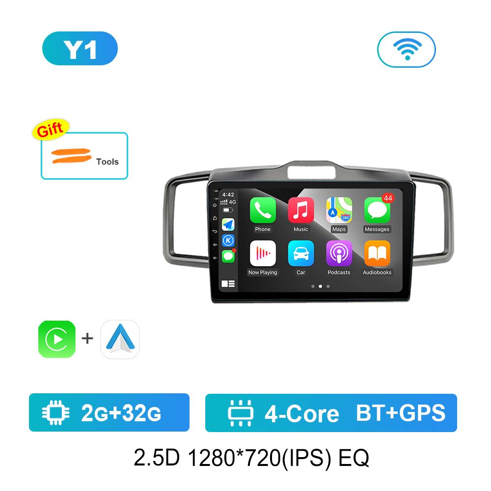 

для Honda Freed 2008 - 2016 Интеллектуальный вентилятор охлаждения 4G WiFi Bluetooth Android Car Radio Мультимедиа Видеоплеер IPS Экран