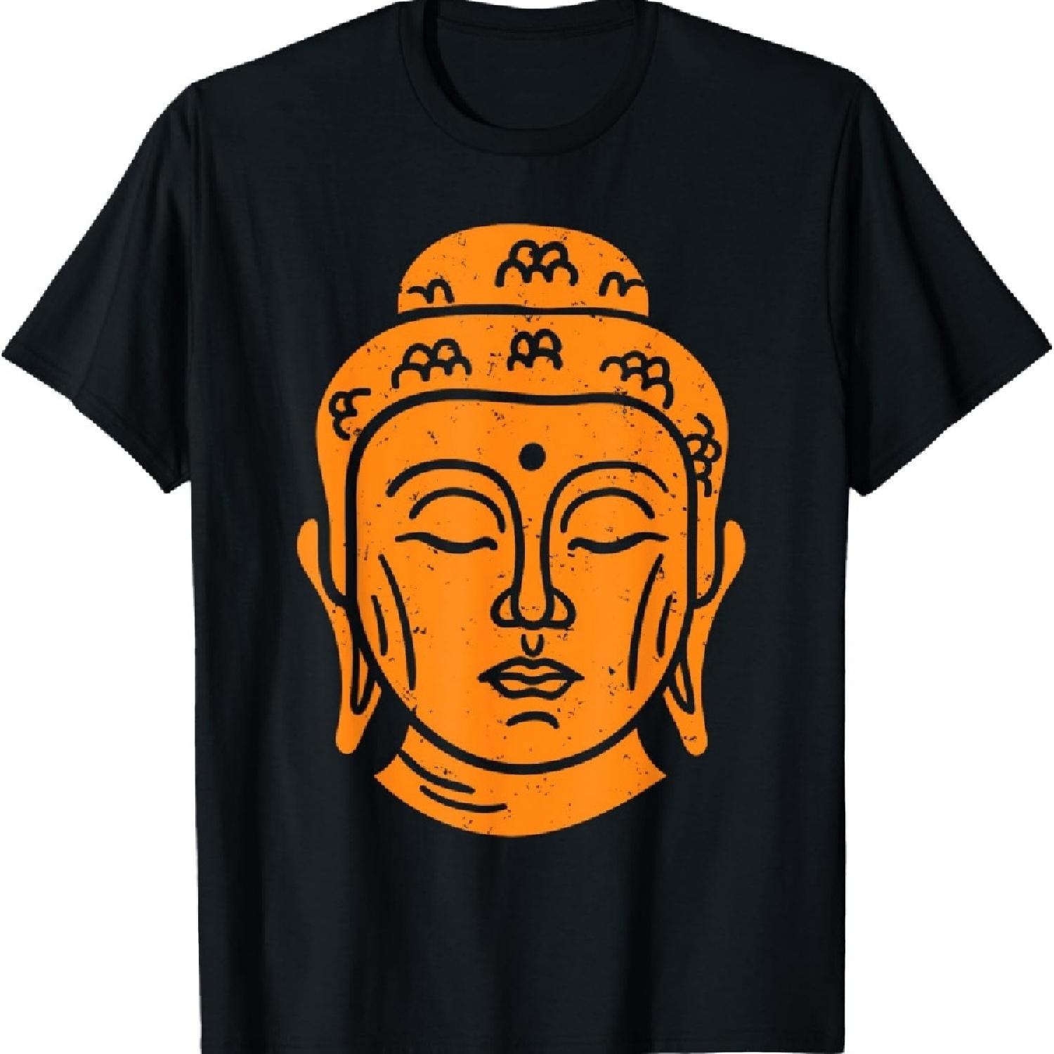 

Buddha Head Buddhist Wisdom T-Shirt S