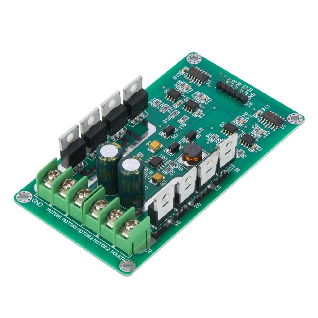 Dual Motor Driver Module Board H Bridge Driver Chip DC IRF3205 MOSFET 3 36V 10A Peak 30A