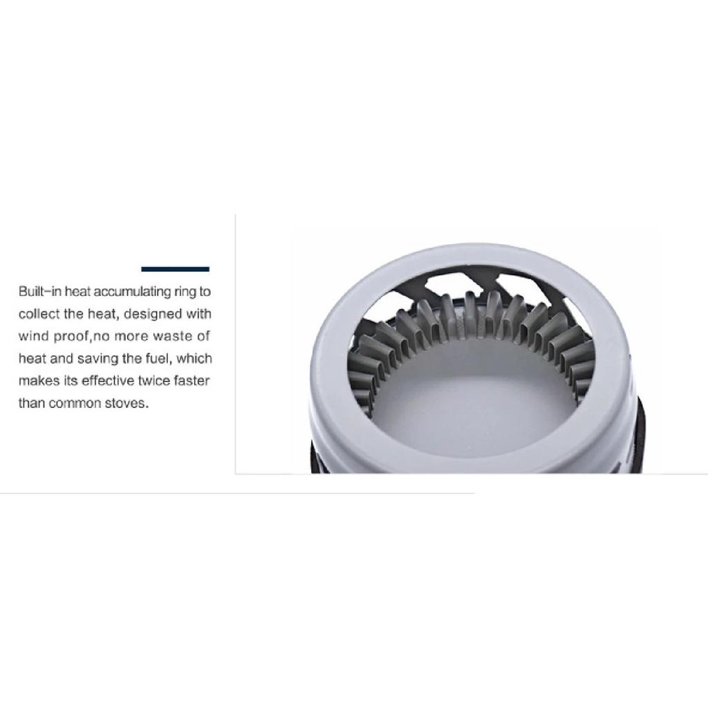 APG Portable 1400ml Cooking System Outdoor Hiking Camping Stove Heat Exchanger Pot Propane Gas Burners