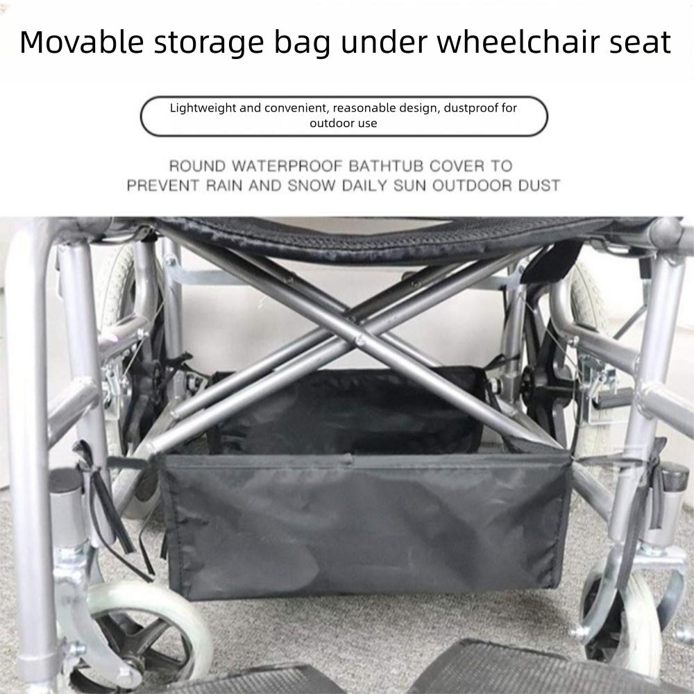 Folding Stroller Storage Basket Hanging Under Table Storage Net  for Outdoor
