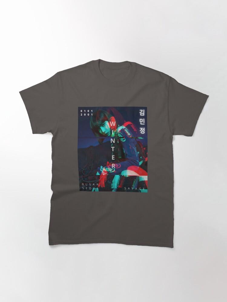 aespa Winter SAVAGE Glitch Version Classic T-Shirt