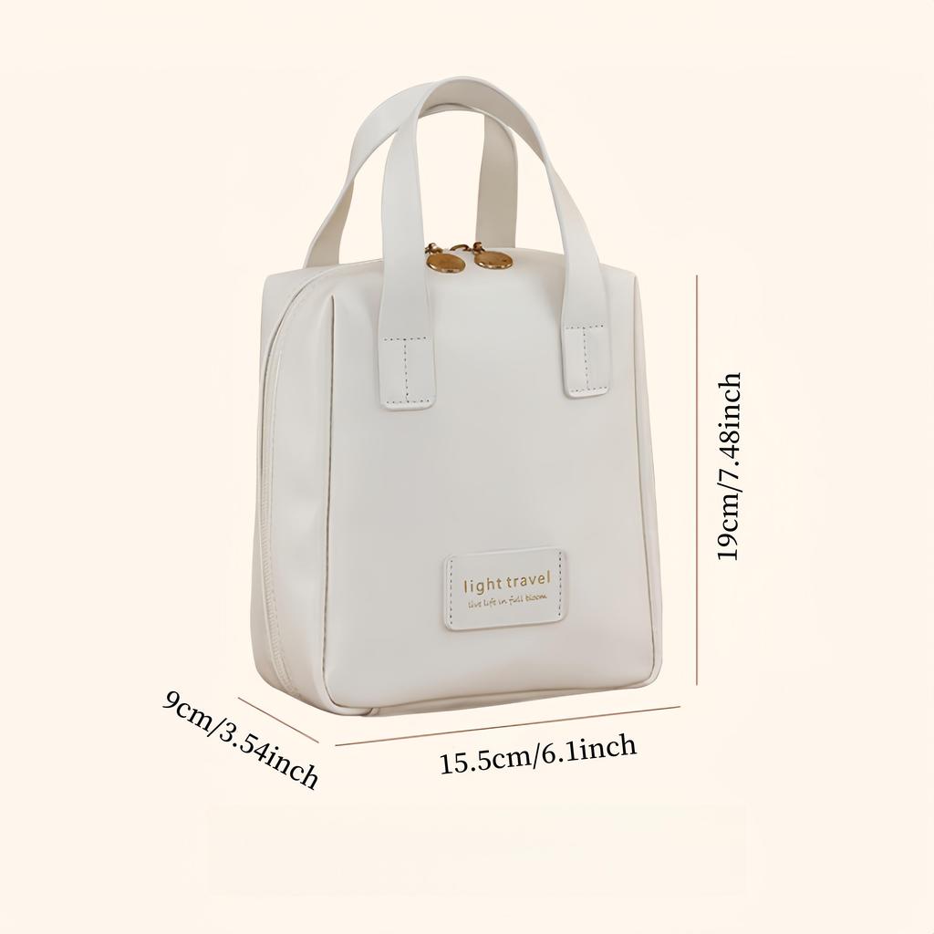 Storage Bag Organizer Handheld Makeup Bag Portable Large Capacity Cosmetic Storage Pouch Travel Toiletry Bag