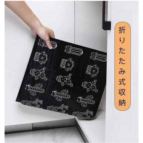 Allbeschoi Skládací zástěna proti stříkající vodě na varnou desku, Snadno se čistí, Ochrana sporáku, Ochrana proti stříkajícímu oleji, Omyvatelná, Hliníkový tepelný štít odolný vůči teplu, Odpuzovač oleje na varnou desku