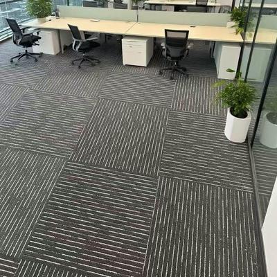 Flame Retardant Interlocking PVC Carpet for Conference Rooms